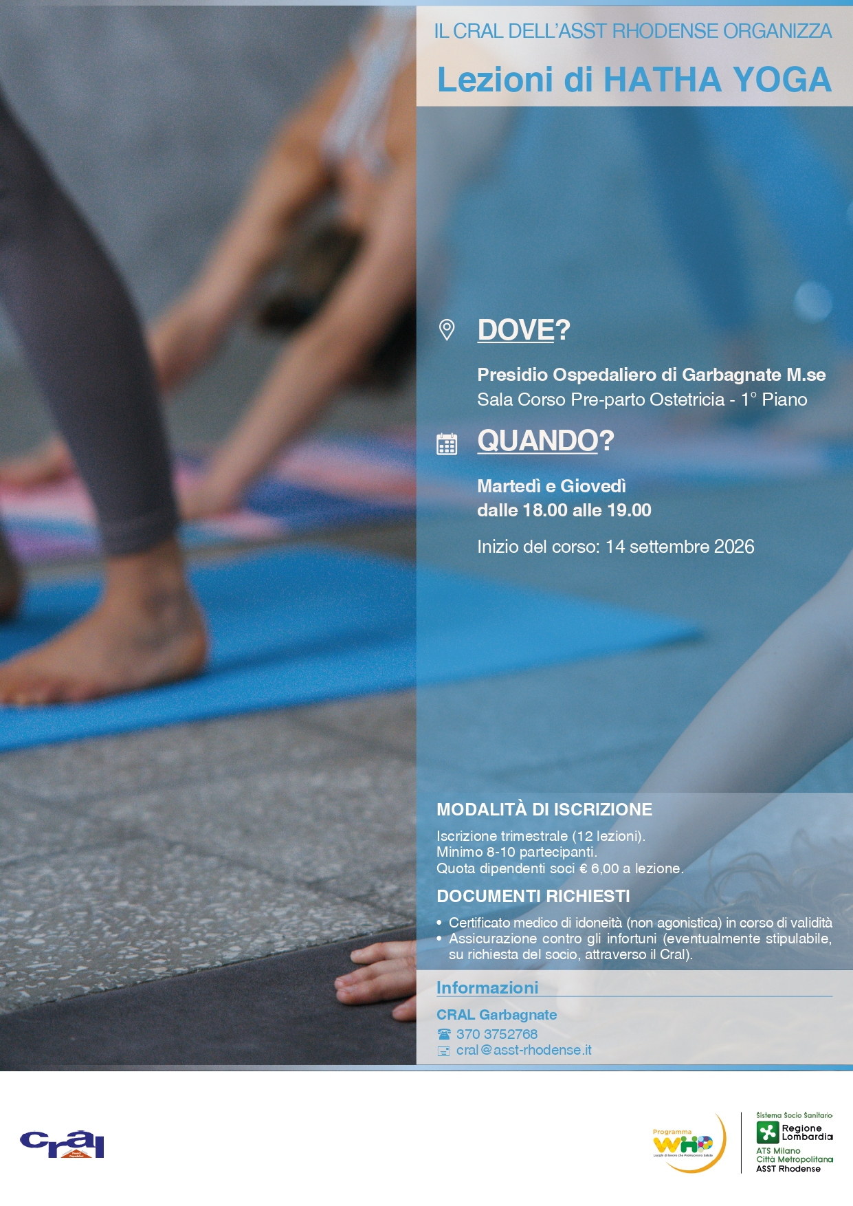 Corso di HATHA YOGA